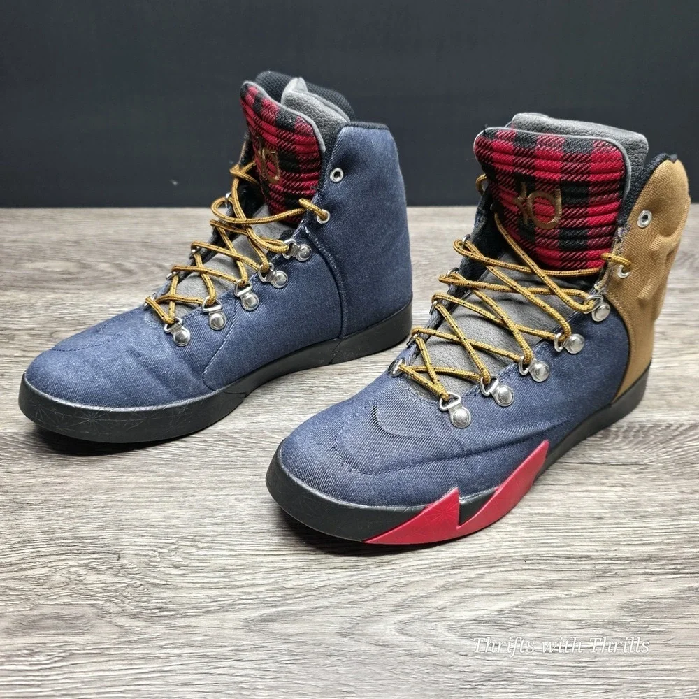 Nike KD VI (6) - Lifestyle QS‎ 621177-400 -  Denim/Ale Brown - Men's Size 8.5